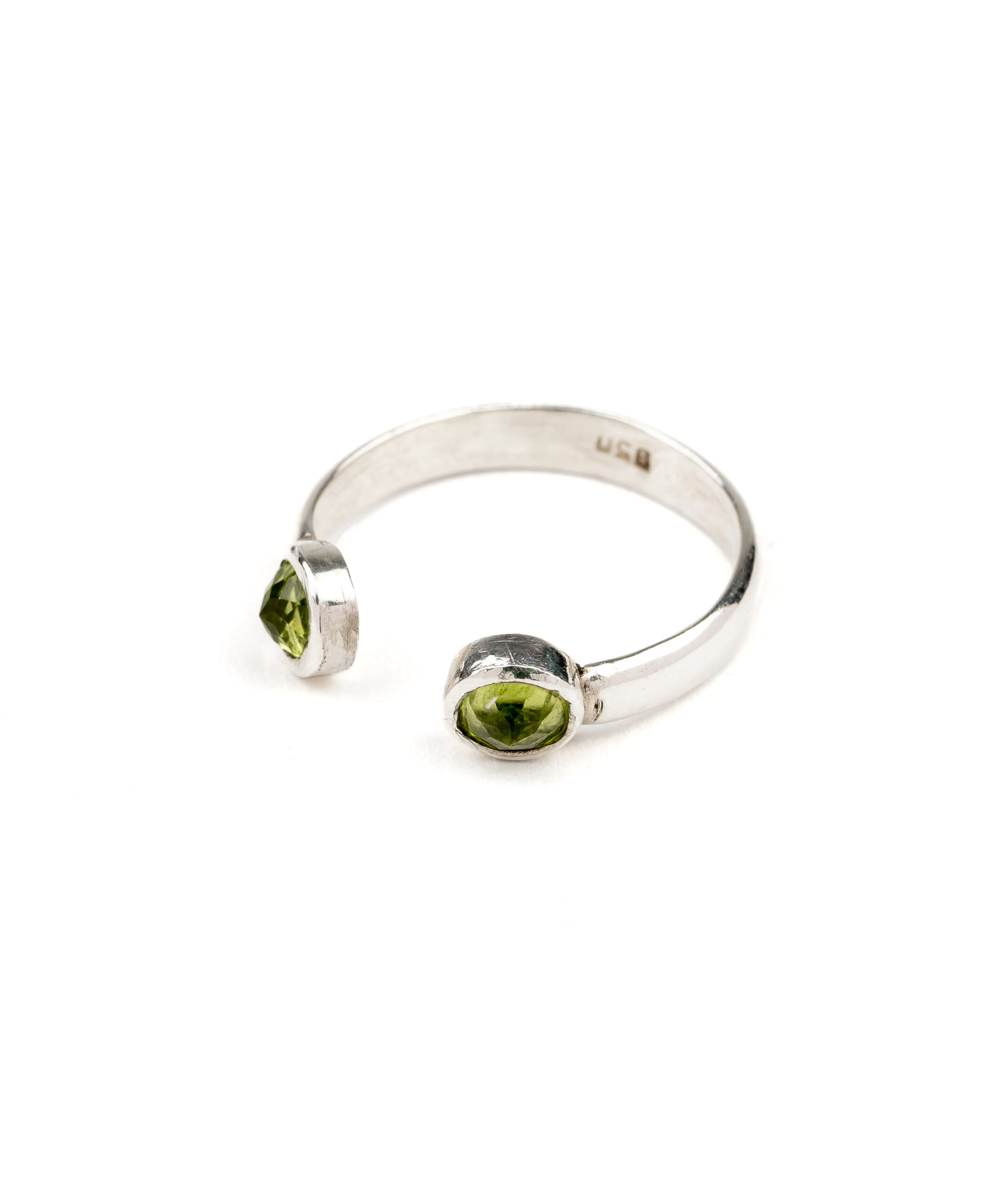 Anillo Ajustable doble piedra - Imagen 5