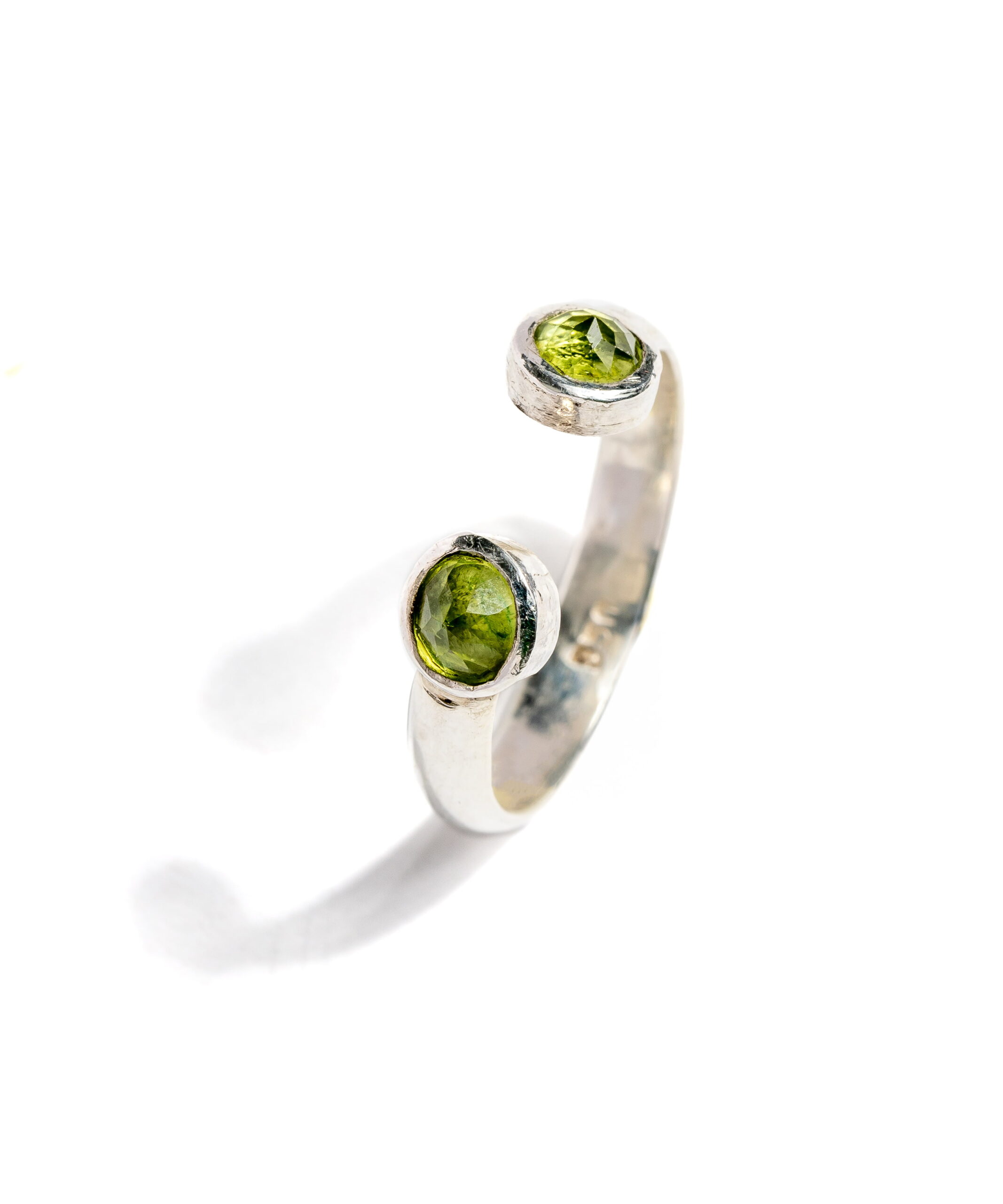 Anillo Ajustable doble piedra - Imagen 2