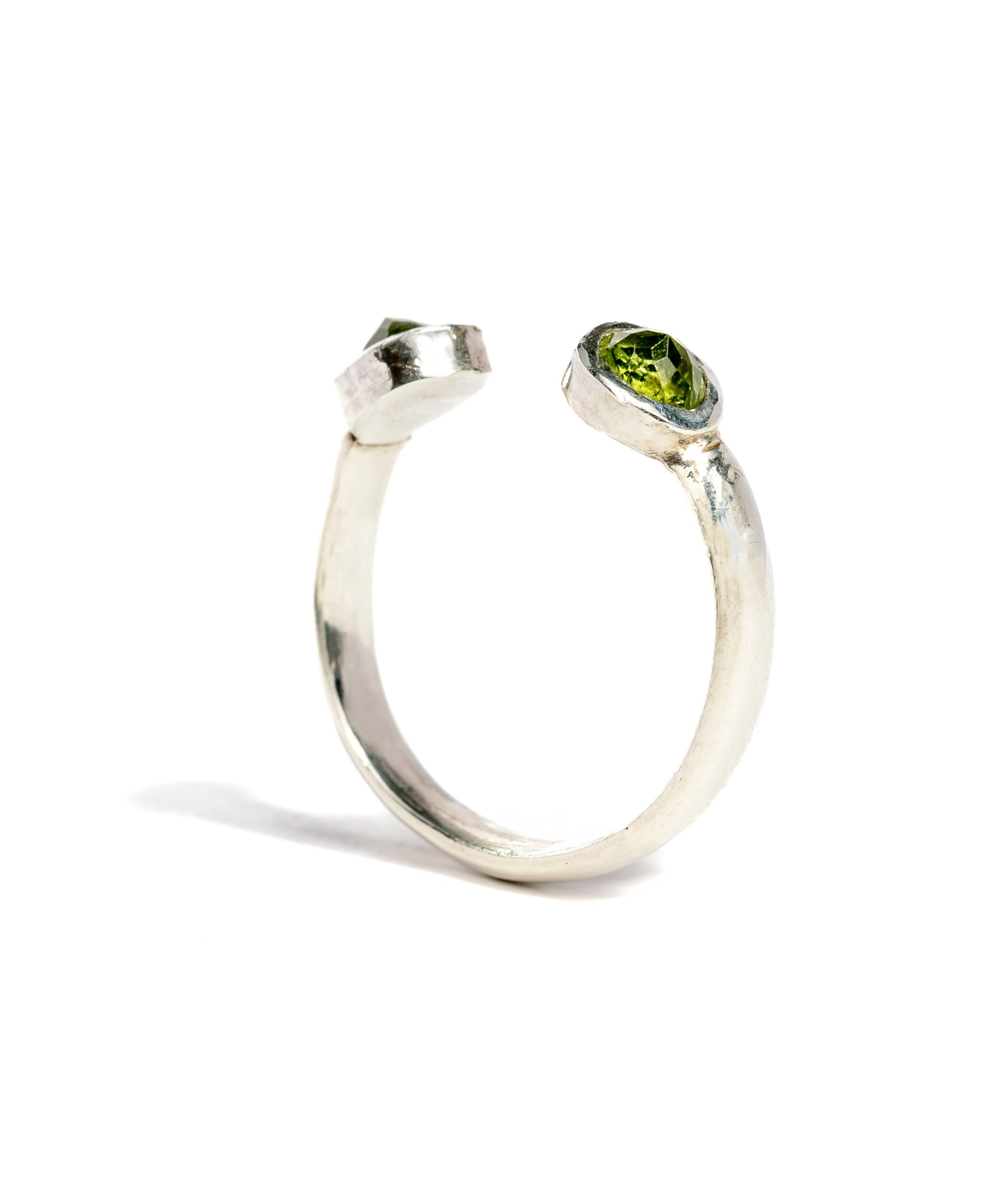 Anillo Ajustable doble piedra - Imagen 3