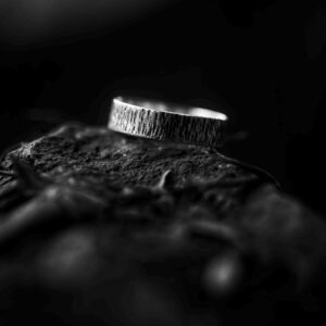 Anillo Texturado hombre